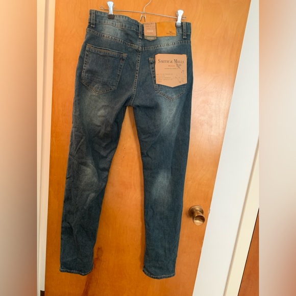 Smith & Mills Stretch Denim Jeans Vintage Desert - Men’s Size 32x32 - Picture 5 of 7